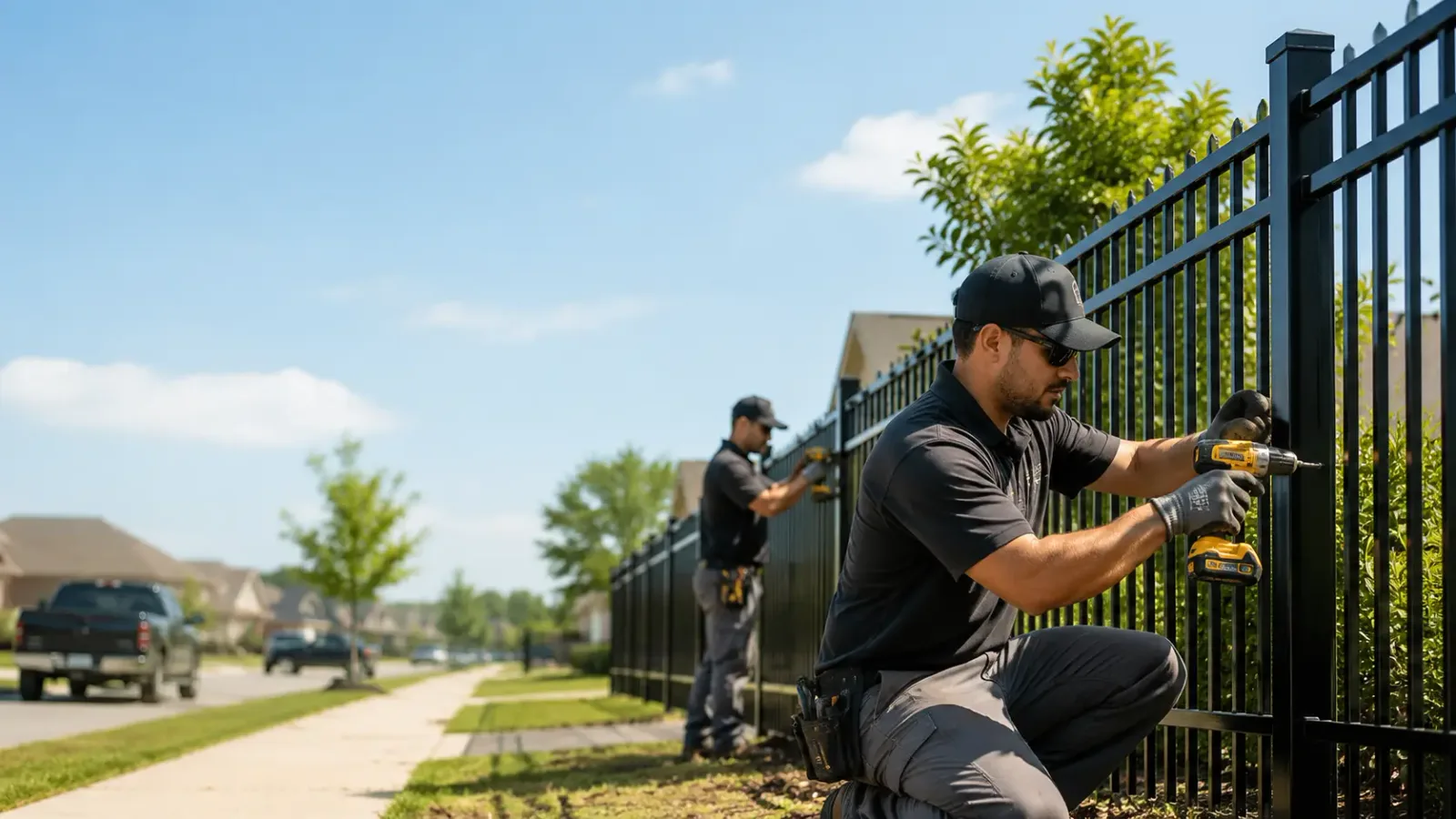 Metal Fence Installation in Millbrae, CA